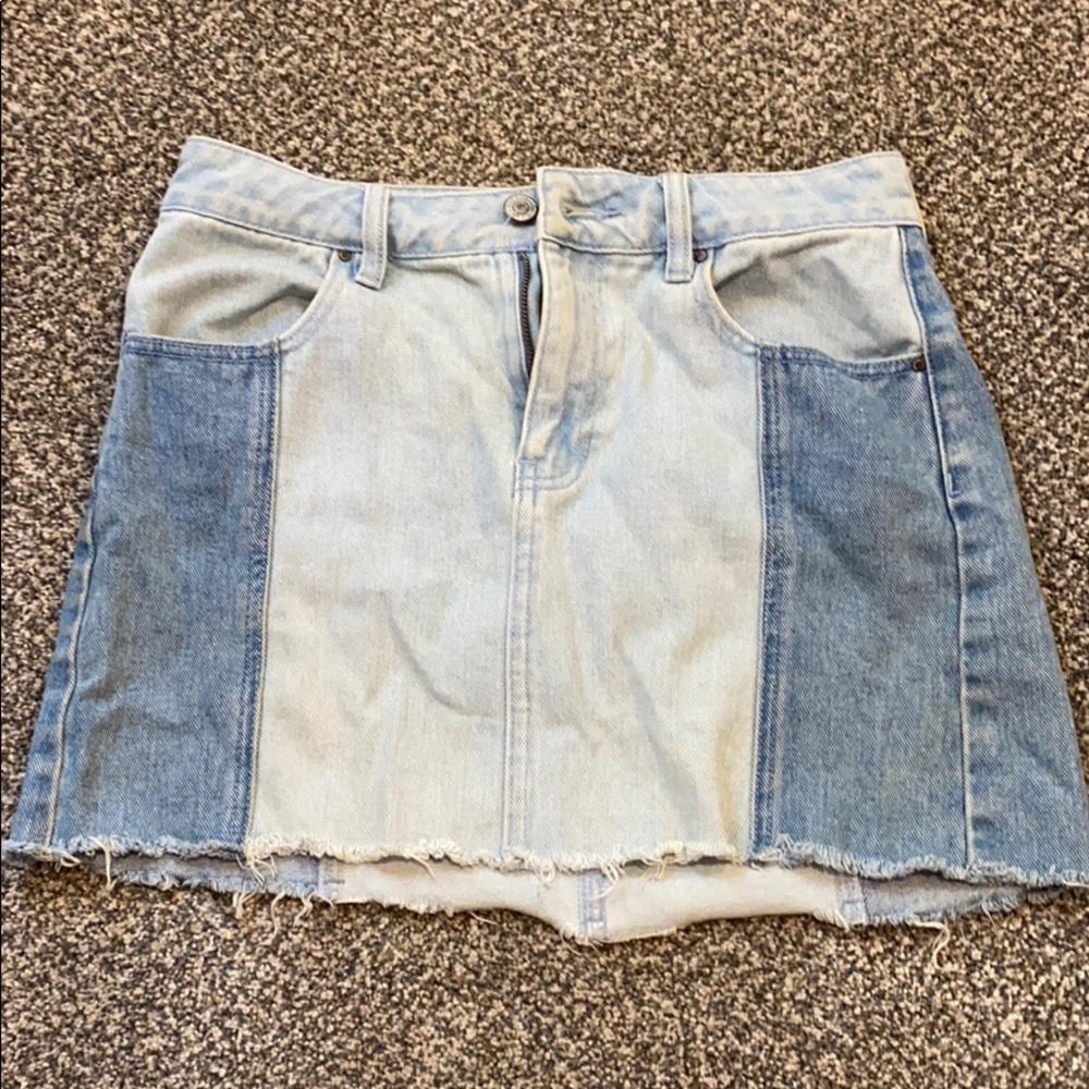 Packing Denim Skirt